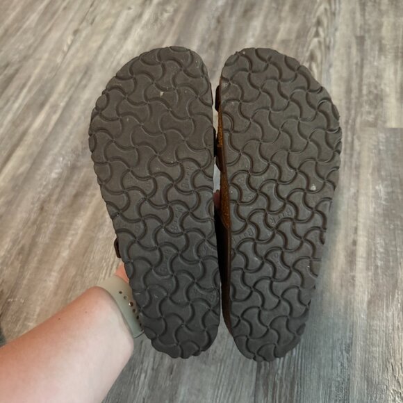 Birkenstock Mayari Sandals 38 US 7-7.5 Women's Graceful Toffee Adjustable - Picture 7 of 10